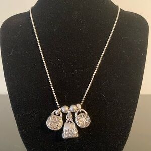 Contemporary Silver Charm Necklaces